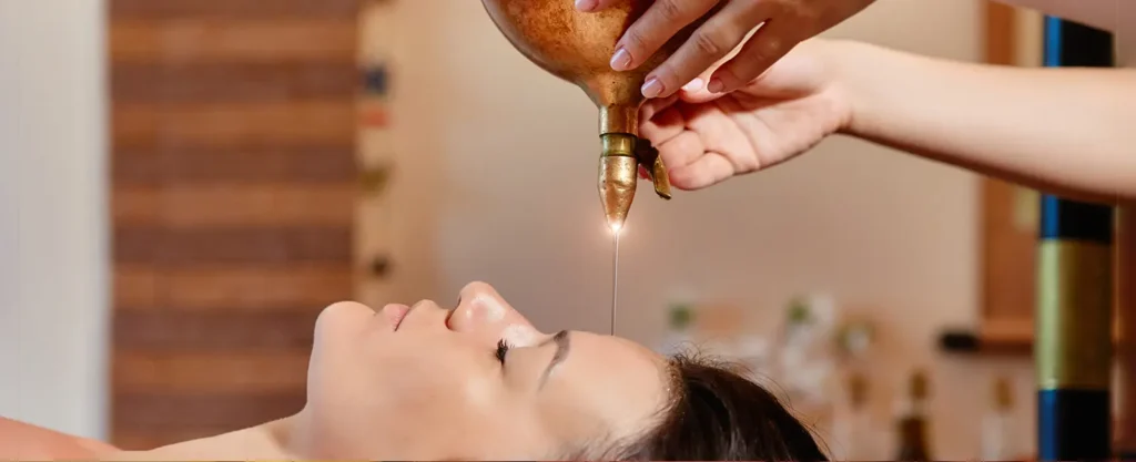 Shirodhara treatment